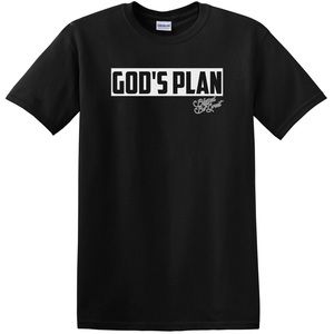 God’s Plan T-shirts from Blessed To Be Great